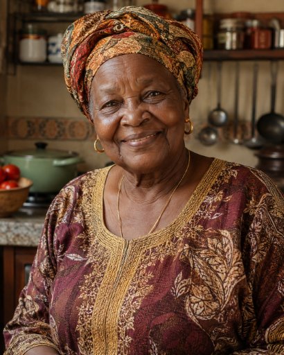 Anija — author of The African Cookbook of the 60s